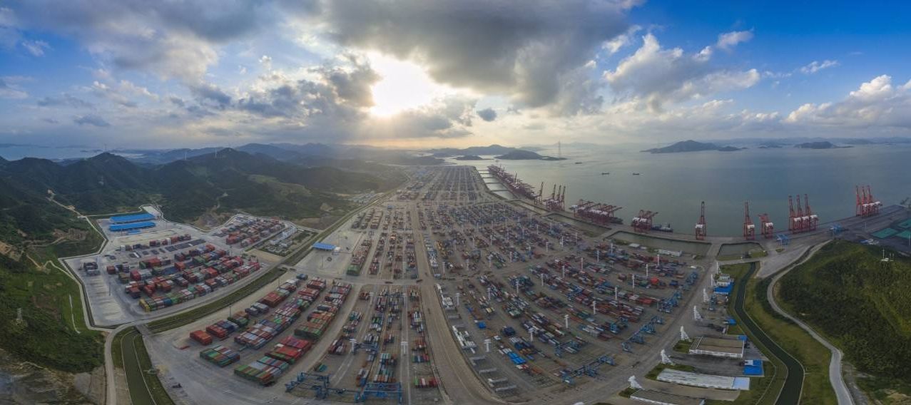 寧波舟山港全景